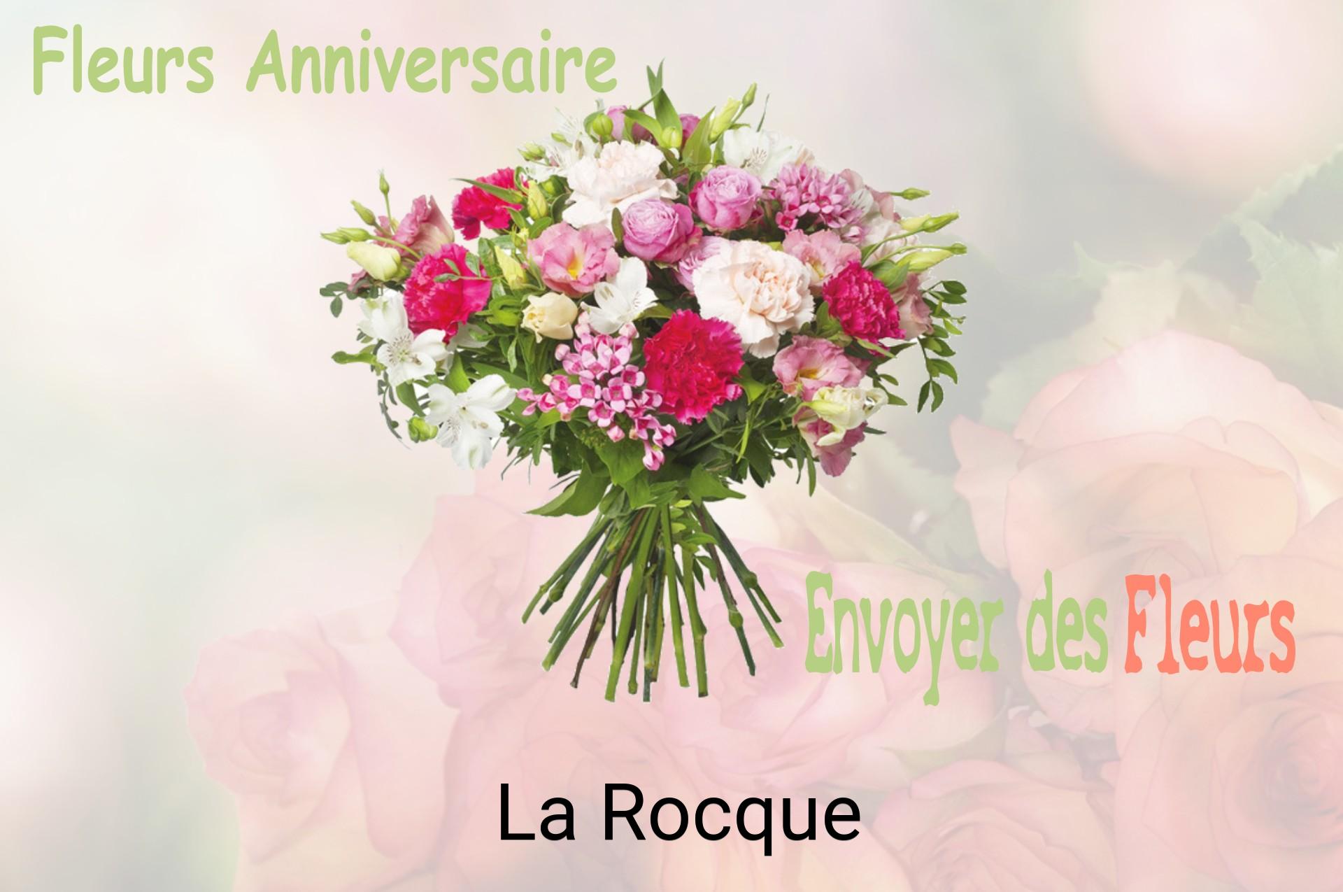 Bouquet de fleurs d’anniversaire livré à La Rocque