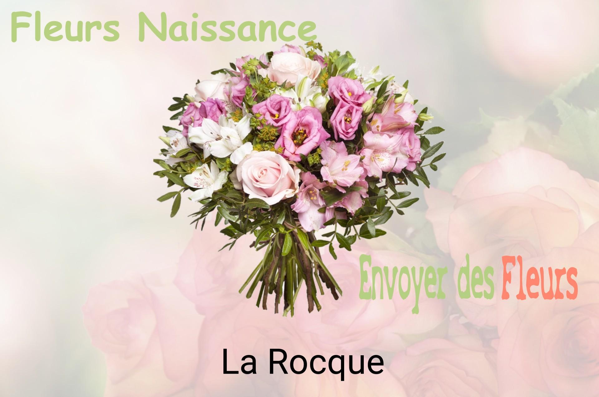 Bouquet de fleurs de naissance livré à La Rocque
