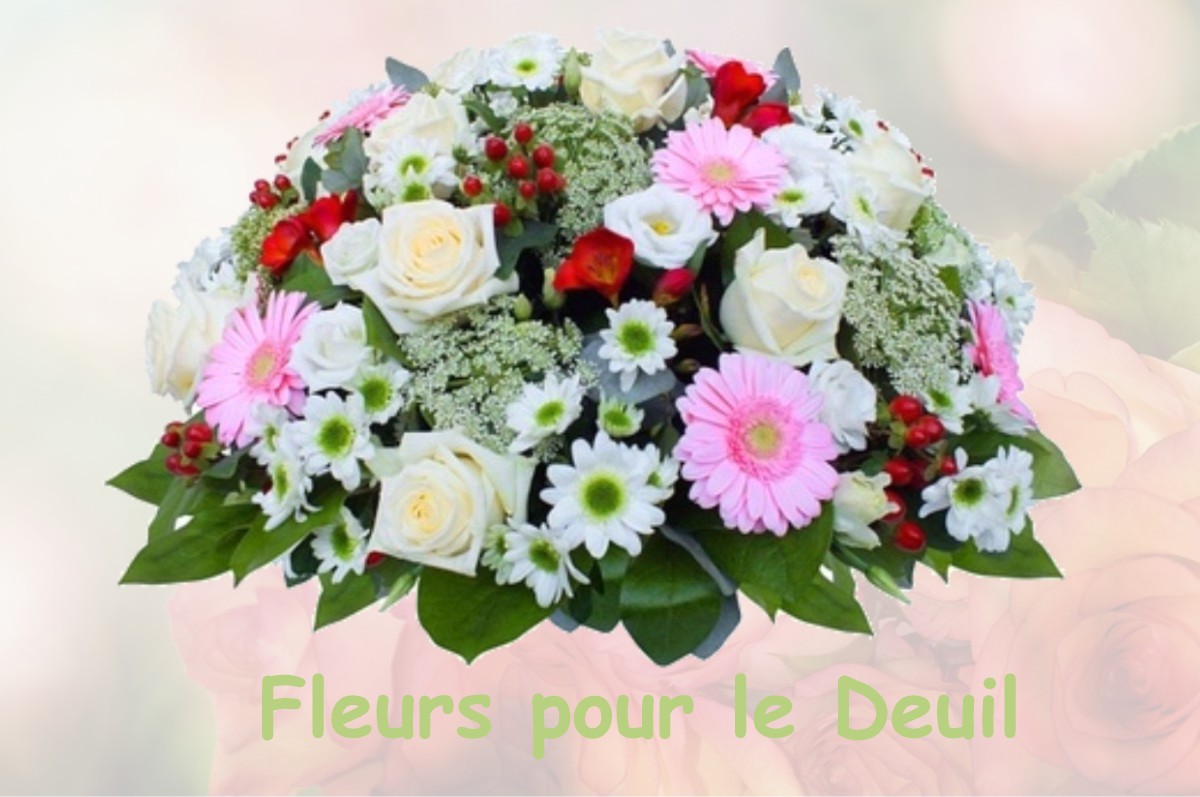 fleurs deuil LA-ROCQUE